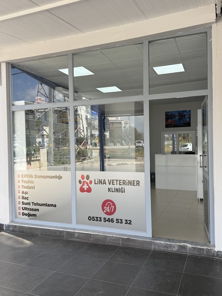 Lina Veteriner giriş alanı