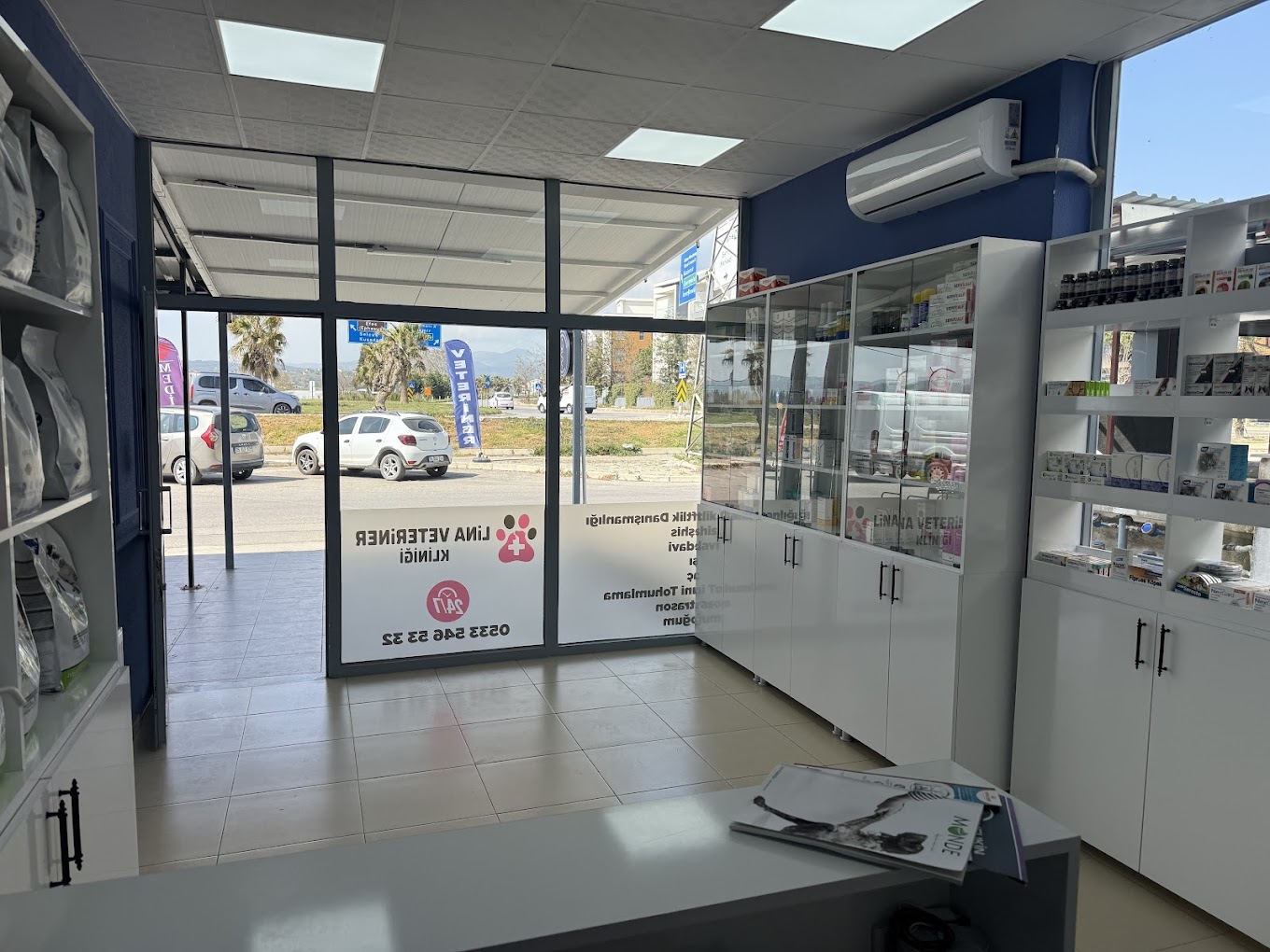 Lina Veteriner klinik iç mekan